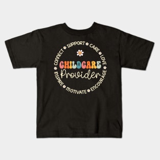 Childcare Provider Appreciation Week Back to School Kids T-Shirt